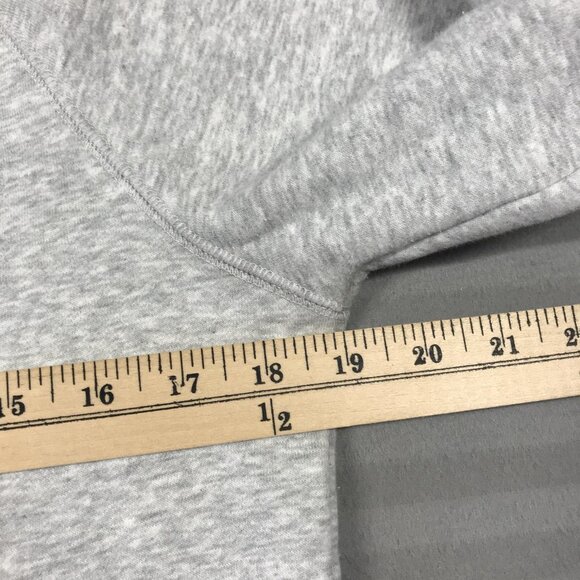 Brunette the Label Sweatshirt Womens XS/S Gray Blonde Graphic Pullover Crewneck - Picture 7 of 9